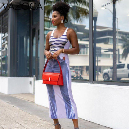 Unique Clothes Print Dress
