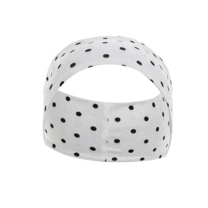 Polka Dot Print Romper +Headscarf