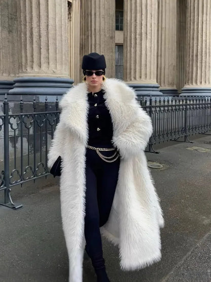 Keep Me Cozy Fur Coat