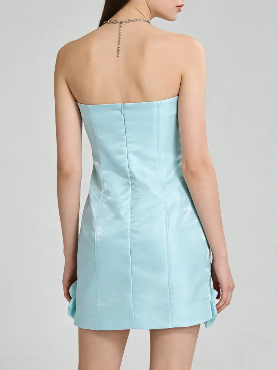 Tena 3D Flower Mini Dress
