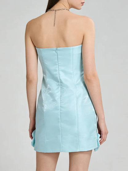 Tena 3D Flower Mini Dress