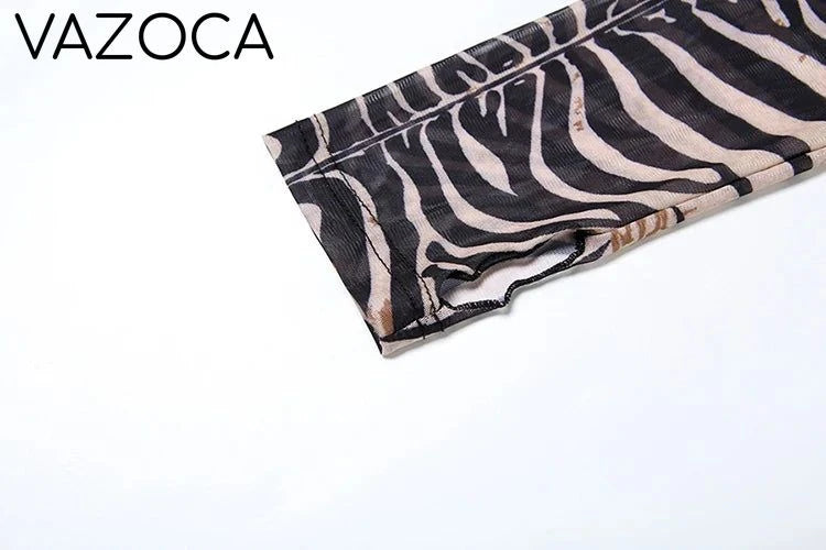 She's A Beast Zebra Jumpsuit