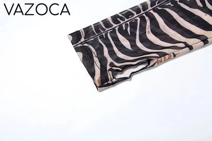 She's A Beast Zebra Jumpsuit