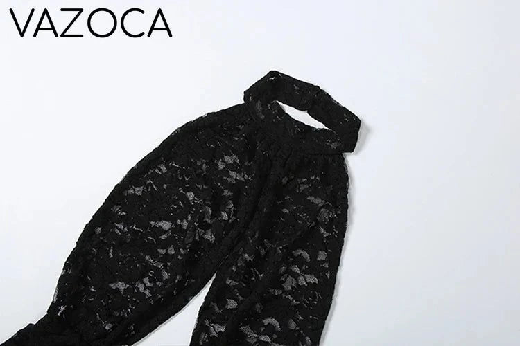Fatema Mesh Jumpsuit