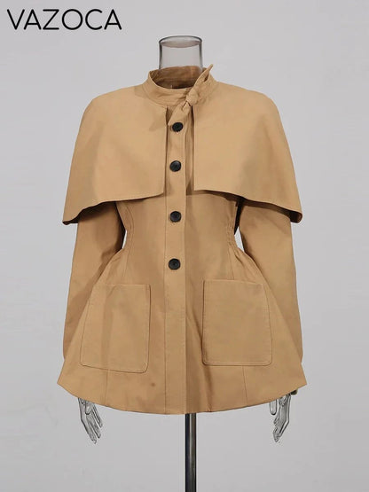 Bowknot Trench Coat