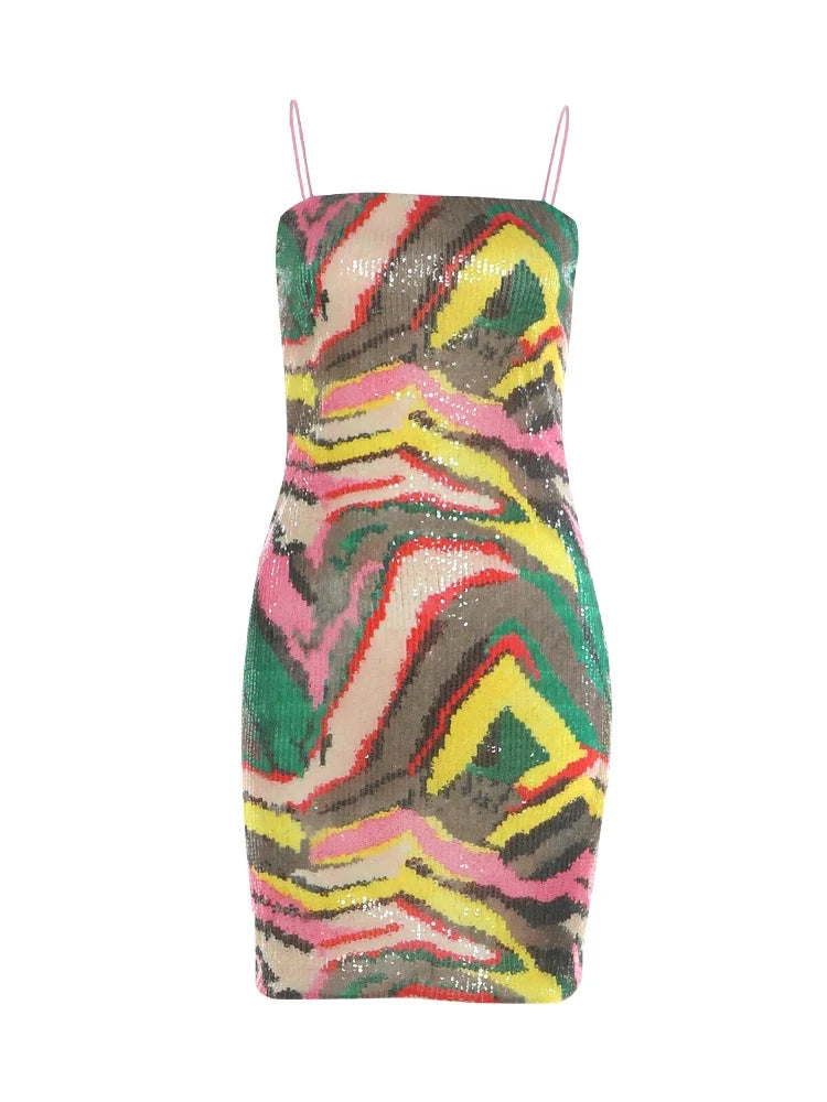 Kenna Sequin Mini Dress