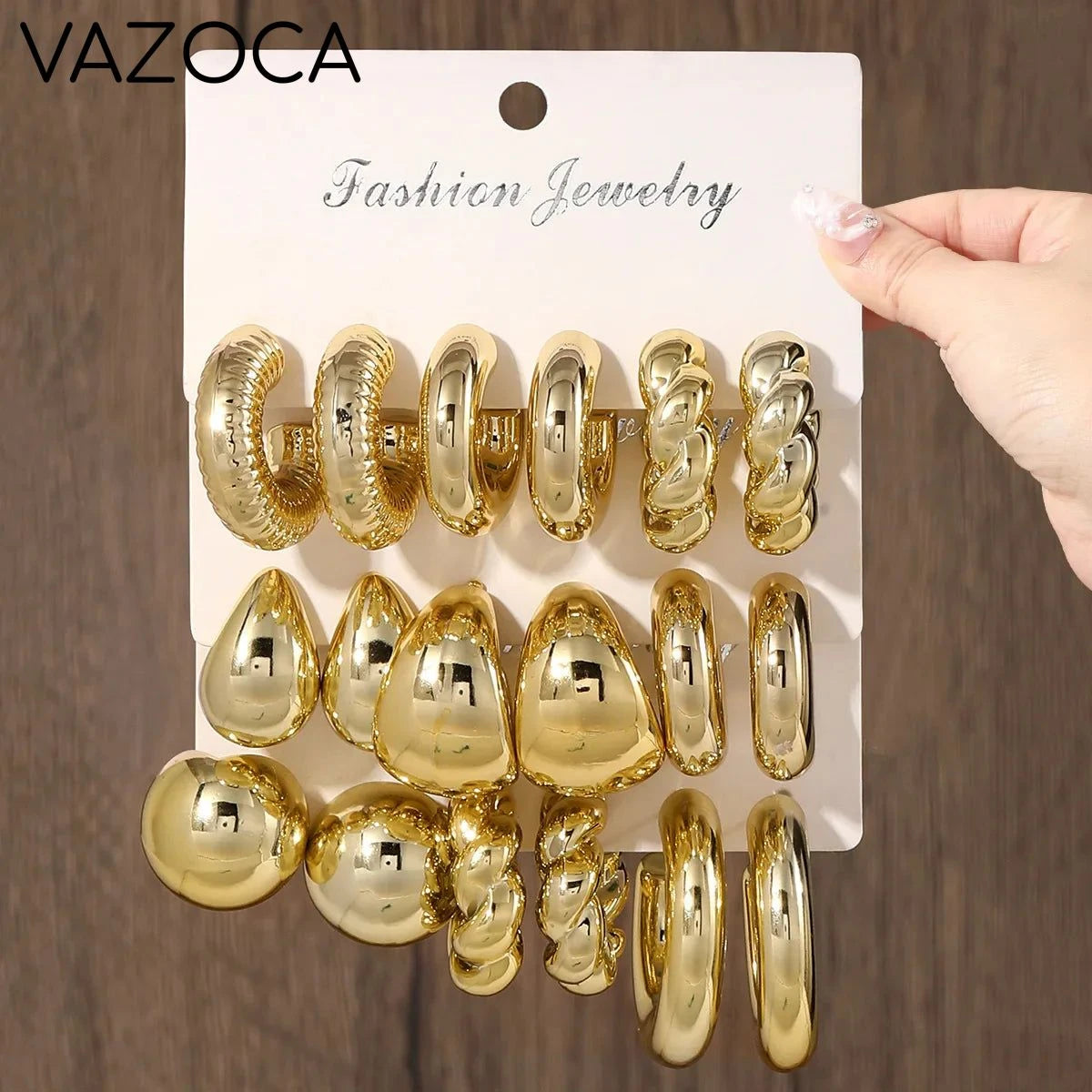 Chunky Vintage Drop Earring