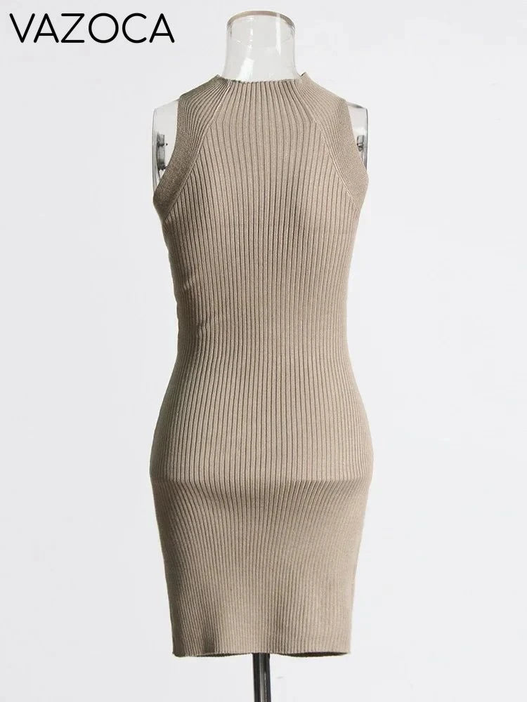 Dearra Knit Mini Dress
