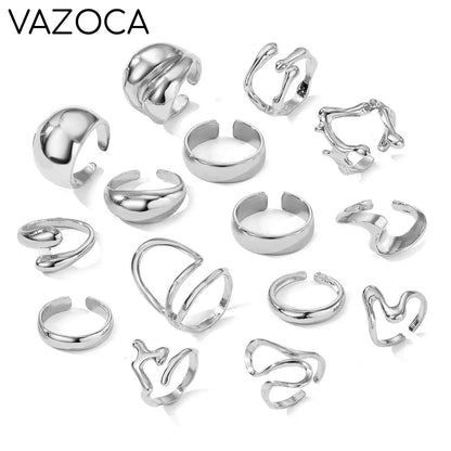 15Pcs Retro Boho Rings Set