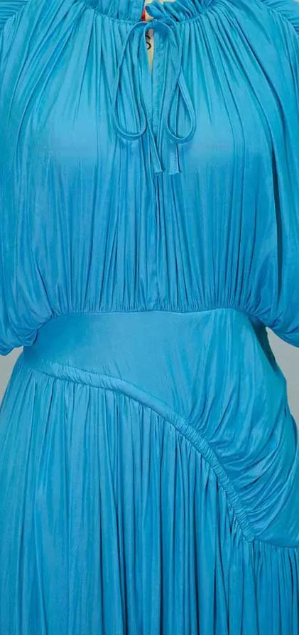 Chtistina Draped Maxi Dress