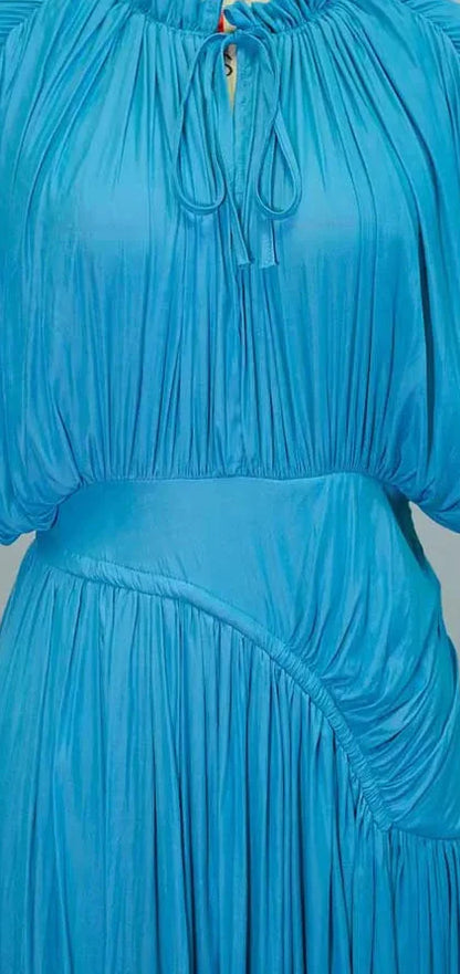 Chtistina Draped Maxi Dress