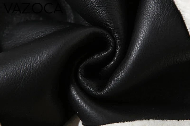 Fur Collar Crop Jacket