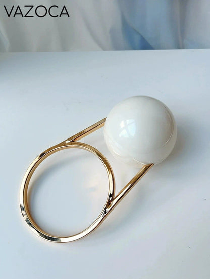 Round Ball Luxury Purse