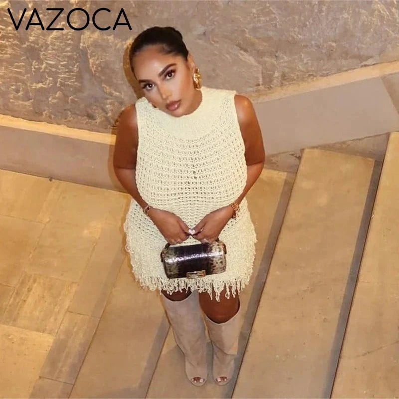 Crochet Fringe Dress