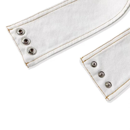 Bow Wrap Denim Set
