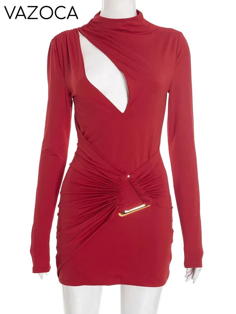 Anila Ruched Mini Dress