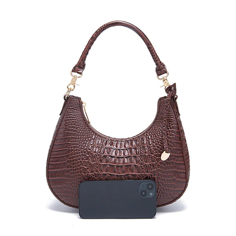 Reptile Vintage Shoulder Bag