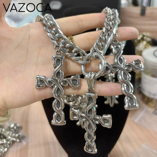 Cross Pendant Choker