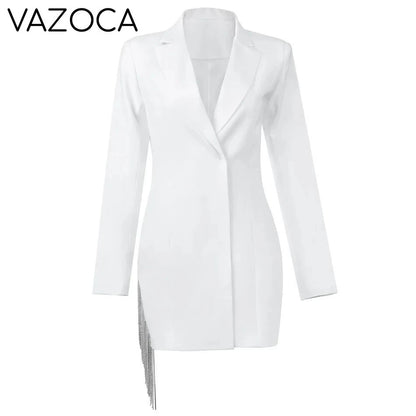 Dania Tassel Blazer Dress