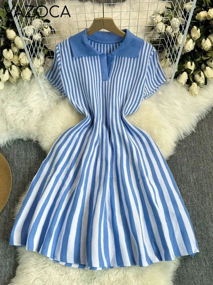 Vintage Knitted Mini Dress
