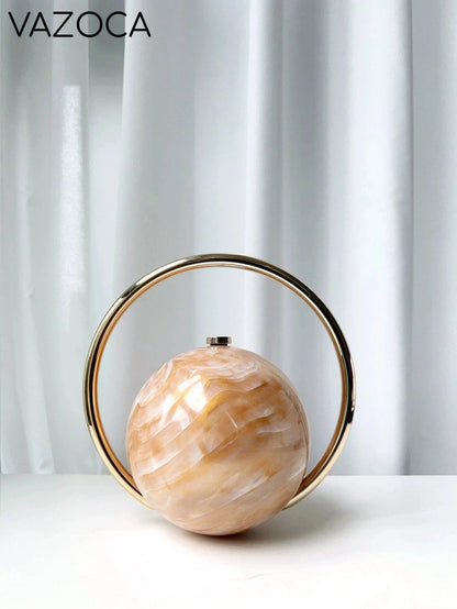 Round Ball Luxury Purse