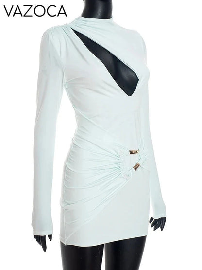 Anila Ruched Mini Dress
