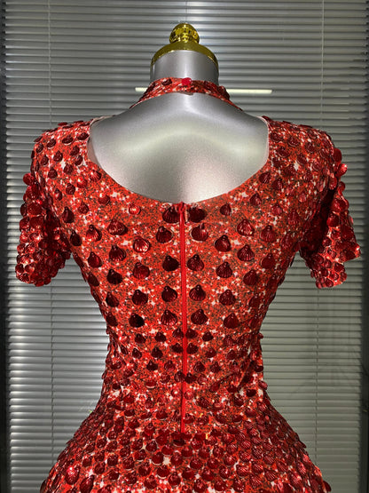 Life Of The Party Sequins Dress