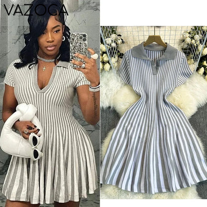 Vintage Knitted Mini Dress