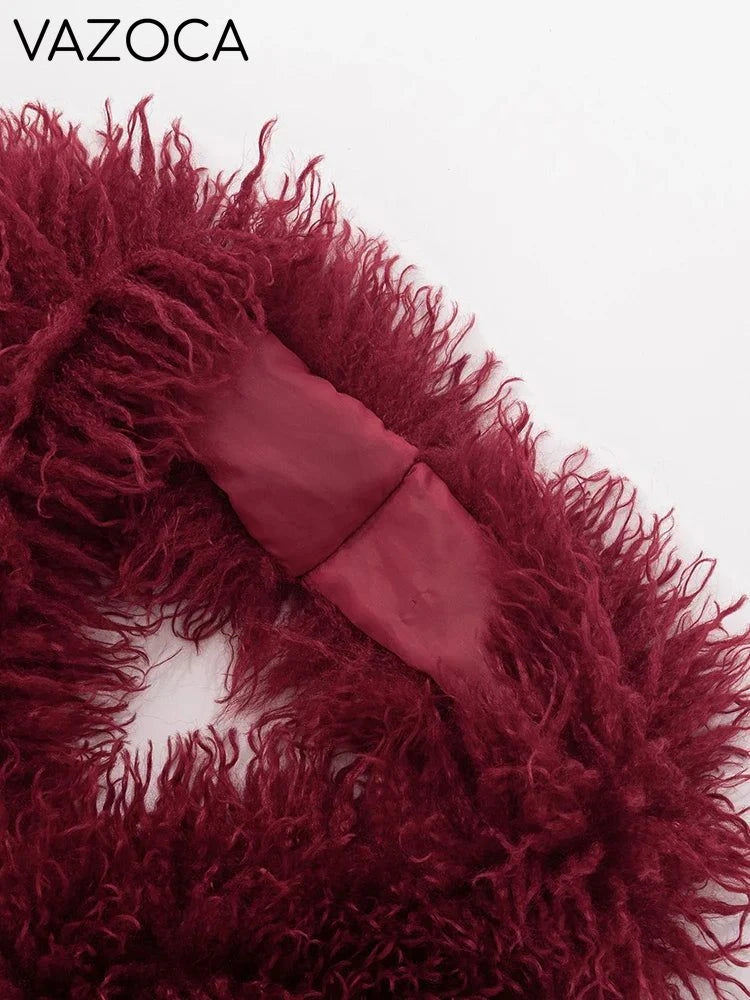 Aubree Fur Pants Set