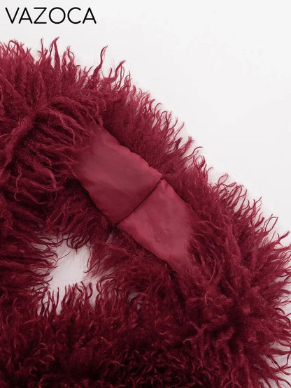 Aubree Fur Pants Set