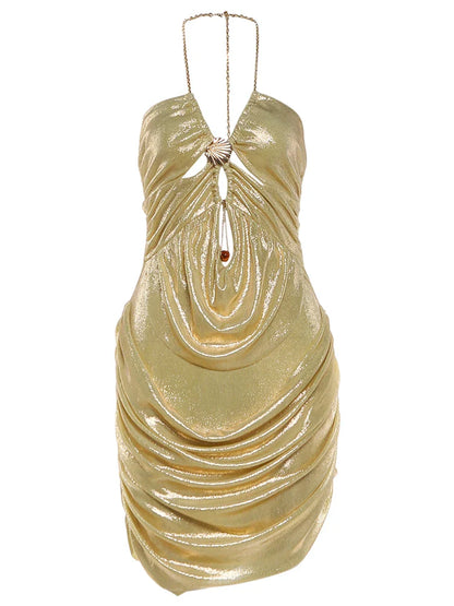Roxanne Ruched Mini Dress