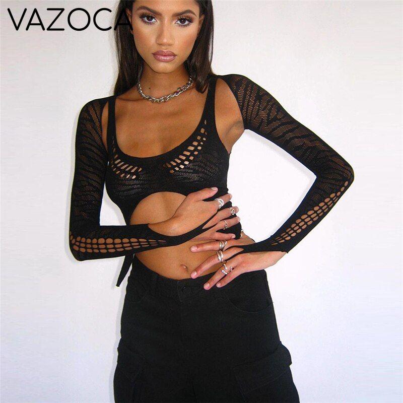 See Through Tank Top + Sleeves