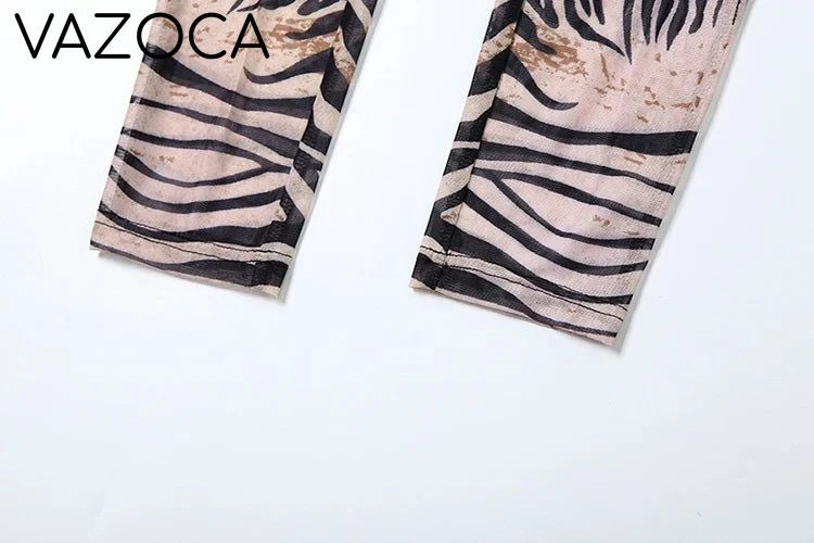 She's A Beast Zebra Jumpsuit