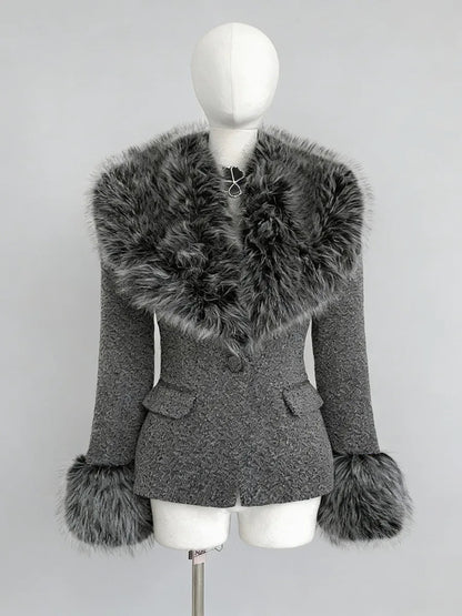 Margarete Fur Blazer