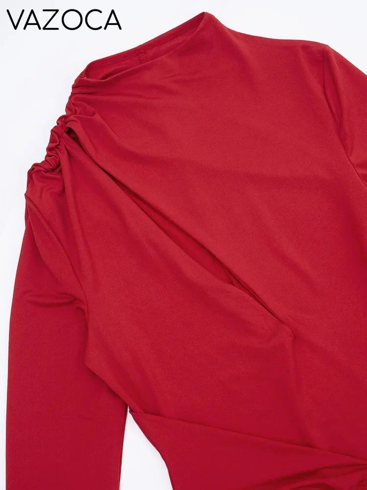 Anila Ruched Mini Dress