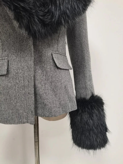 Margarete Fur Blazer