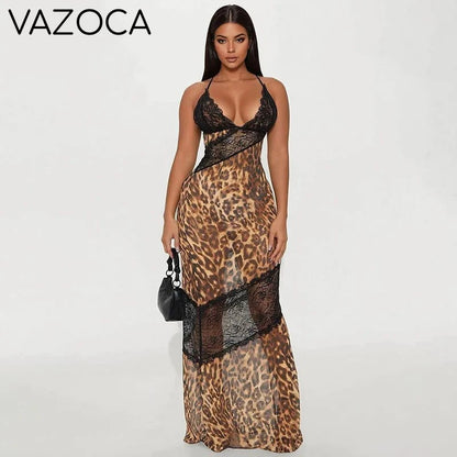 Wild Lace Illusion Dress
