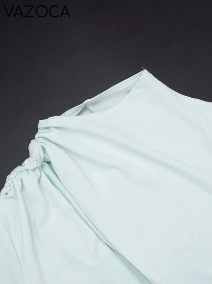 Anila Ruched Mini Dress