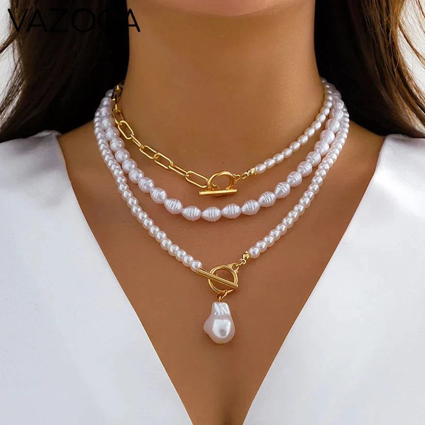 Pearl Pendant Necklace