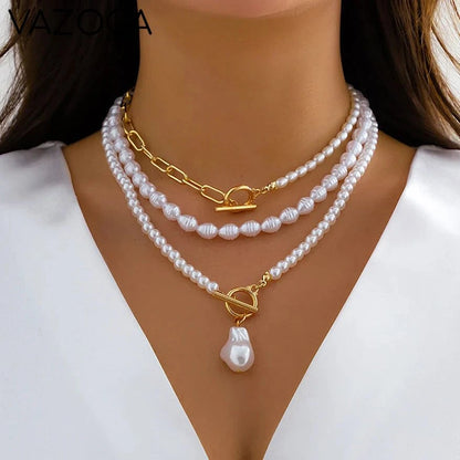 Pearl Pendant Necklace