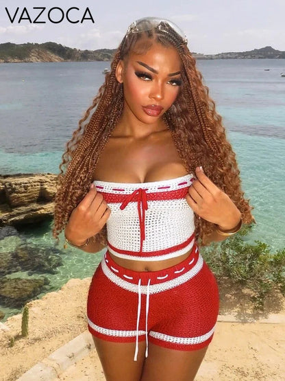 Akala Crochet Short Set
