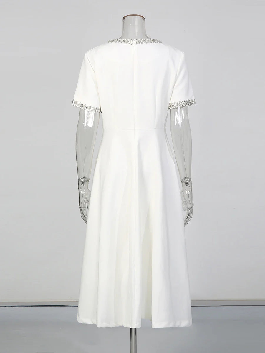 Mailka Elegant Midi Dress