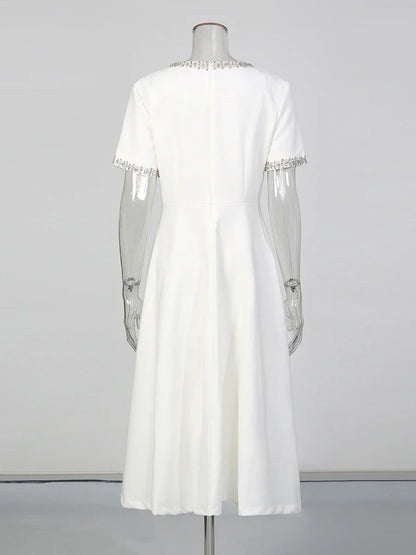 Mailka Elegant Midi Dress