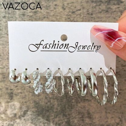 Bohemia Vintage Hoop Earring Set AY 5446925