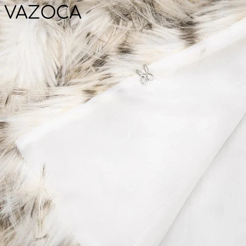 Leopard Fur Plush Coat