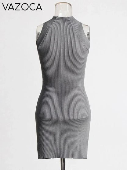 Dearra Knit Mini Dress