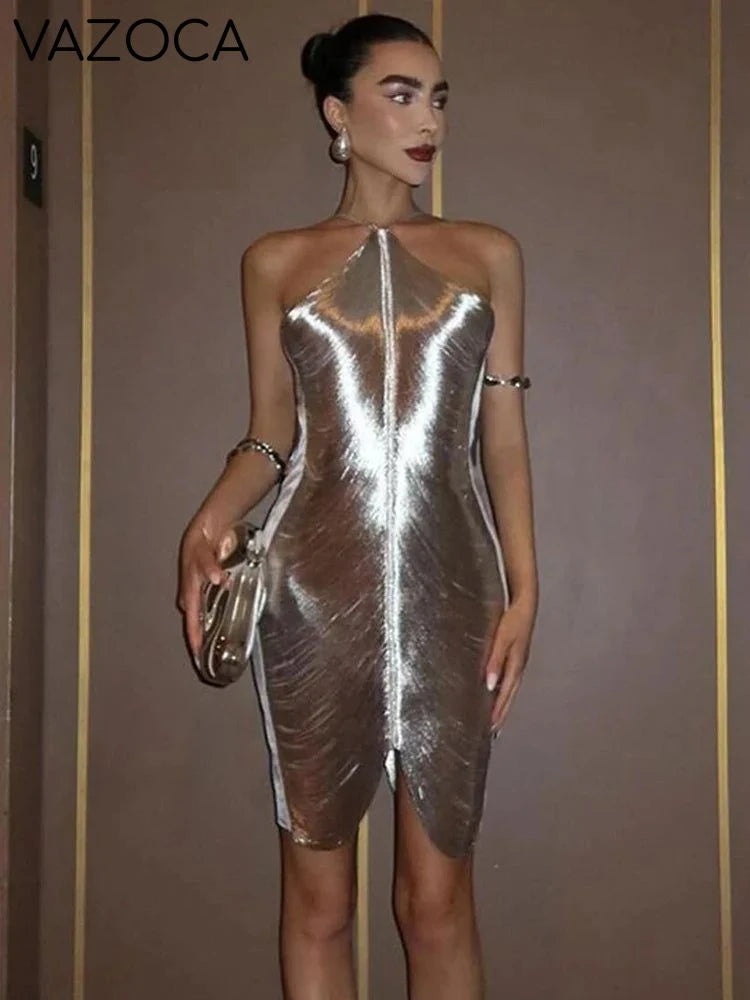 Silky Bodycon Dress