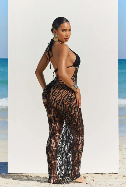 Bikini 3pcs Knitted Dress