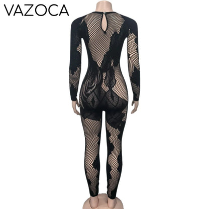 Aliana Mesh Jumpsuit