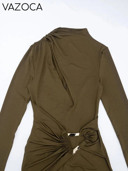 Anila Ruched Mini Dress